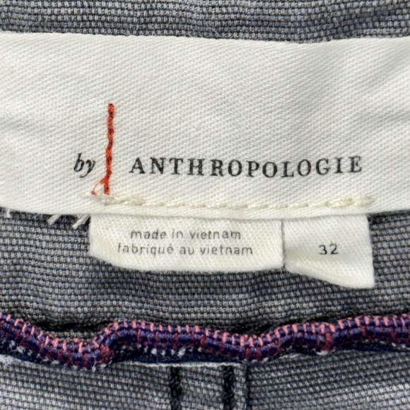 Anthropologie Pants The Wanderer Womens 32x30 Gray‎ Canvas Stretch  Workwear - Picture 10 of 12
